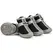 Dog Shoes Non-Slip Soles Thick Plush Protection Paw Pet Shoes Warm For Dog Non-Slip Dog Shoes Breathable Climbing Pets Booties