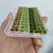 4colors/104tufts Model Grass Tufts for Miniature Scenery,Model Grass Tufts for Patios Static Grass Tufts Grass
