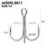 20pcs High Carbon Treble Hooks - Super Sharp, Solid Size 1#-14# Triple Barbed Steel Fishing Lure - Jigging Fishing Hook