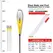 3PCS Composite Nano Luminous Float Body Foot+3PCS Tubes No Tail No CR425 Battery River Ocean Electric Fishing Tackle Tools