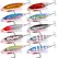 10PCS Japen Metal Cast Jig Set Spoon 10g-40g Trolling Hard Bait Bass Fishing Boat Tackle Trout Jigging Lure Jigs Saltwater Lures