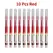 10 Pcs Color Gel pens.Quick Drying Large Capacity，0.5mm, suitable for Students, Note-taking, Marking, Drawing, Bookkeeping.