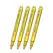4/6pcs Waterproof Permanent Metallic Brush Paint Marker Pens DIY Resin Mold Gold Silver Drawing Supplies Craft Markers Pen