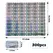 300/600pcs 2.5x1.5cm Security Seal Tamper Proof Stickers Holographic Warranty Void Laser Label with Serial Number Adhesive Label
