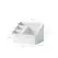 Dormitory living room desktop storage box plastic office cosmetics finishing box remote multi-function finishing storage box bat