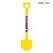 Simulated Metal Shovel Decoration 105x25mm for 1/8 1/10 RC Crawler Car Axial SCX10 TRX4 90046 D90 D110 Redcat TF2 Tamiya CC01