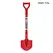Simulated Metal Shovel Decoration 105x25mm for 1/8 1/10 RC Crawler Car Axial SCX10 TRX4 90046 D90 D110 Redcat TF2 Tamiya CC01
