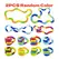 2Pcs Rainbow Circle Tangle Rope Twist Fidget Toy - Sensory Autism Therapy Anti Stress Kids Fidget Toy Jouet Antiestres Niños