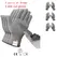 Level 5 HPPE Anti-Cut Gloves Kitchen Gardening Anti-Cut Knitted Gloves Anti-Thorn Wear-Resistant Glass Building Cutting Gloves