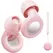 Silicone Ear Plugs for Sleeping 25dB Noise Cancelling Hearing Protection Reusable Earplugs for Sleep Focus Concerts Work Study