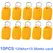 10pcs 2 In 1 Dual Chip Frequency RFID Keyfob 125KHZ T5577 +13.56MHZ UID Rewritable Composite Access Control Key Tags IC+ID
