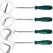 4Pcs Oil Seal Screwdrivers Set Car Auto Vehicle Pick Hooks For Garages General-Plumbers Mechanics Workshop Car Tools 135mm Amagi
