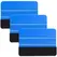 1/3pcs Car Stickers Film Install Squeegee Vinyl Carbon Fiber Scraper with Felt Squeegee Tool Film Wrapping Car Wrap Tools