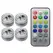 1Set Remote Control Car LED Interior Ambient Light - Colorful Adhesive Decoration for Auto Roof Foot Atmosphere Lamp 13 Colors