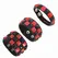 3Pcs/Set Fashion Contrasting Rivets Leather Wrist Friendship Big Wide Bracelet For Male Female Buckle Vintage Punk Jewelry