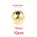 20-100pcs 3 4 5 6 8mm Stainless Steel Spacer Beads Round Ball Charm Loose Seed Beads for DIY Bracelets Jewelry Making Supplies