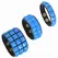3Pcs/Set Fashion Contrasting Rivets Leather Wrist Friendship Big Wide Bracelet For Male Female Buckle Vintage Punk Jewelry