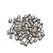 100pcs Stainless Steel Crimp Tube Beads Spacer End Stopper Cap For DIY Earring Necklace Pendant Jewelry Making Supplies Material