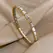 Fashionable Minimalist New Stainless Steel Elastic Bracelet  Italian Links Slim Charm Bracelet Punk Watchband Wrist Band Jewelry
