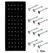 40/60PC Stainless Steel Straight L Nose Stud for Women Nose Ring Set 1.8MM Fashion Crystal Aro Nariz Nase Pircing Body Jewelry