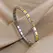 Fashionable Minimalist New Stainless Steel Elastic Bracelet  Italian Links Slim Charm Bracelet Punk Watchband Wrist Band Jewelry
