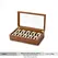 Oirlv 10 Grids Watch Box Wooden Jewelry Box Watch Organizer Case Men Women Mechanical Watchs Storage Case Wristwatch Display Box