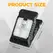 Clip on Solar Lights Outdoor Waterproof LEDs Motion Sensor Lights 3 Modes 3 Mounting Ways Solar Security Lighting for Fence