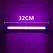 Colorful Tube Light RGB Light 17cm/32cm USB Light Night Light Purple Blue Light Stick Room LampHandheld Hanging Fill Light Photo