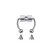 Stainless Steel Magnet Fake Nose Ring Hoop Fake Piercing Hoop Septum Rings For Women Fashion Gothic Rock Body Jewelry Gifts