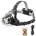 XHP90.2 Super Powerful Headlamp Rechargeable Head Flashlight High Power Head Lamp 1000Meters Headlight 2*18650 Fishing Lantern