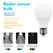 1pc Motion Sensor LED Bulb 6W 9W 12W 15W 18W 20W E27 Radar Sensor Light Lamp Lamparas 110V 220V For Home Stair Pathway