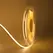 3AA Battery Box 5V COB Led Strip 8MM 320LEDs/M Warm Natural Cool White Flexible COB Strip Light for Bedroom Cabinet TV Backlight