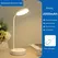 Portable LED Desk Lamp Eye Protection 3 Modes Dimming for Bedroom Bedside USB Touch  Charge College Student Book Readin Lamp2024