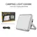 LED Camping Tent Light Rechargeable Searchlight High Power Outdoor Emergency Lighting Waterproof Portable Hanging Night Lamps
