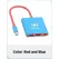 Docking Station for Nintendo Switch 2,4K 60Hz TYPE-C Hub with HDMI and USB-C 3.0 PD100W Charge Perfect for Switch 2/Switch/OLED