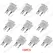 1PC European France TO Swiss plugs Travel Adapter 3 pin plug 10A 250V Power Plug EU to Switzerland Electrical Plug
