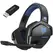 NUBWO G06 Gaming Headset 2.4GHz Bluetooth 5.3 Wireless Headphones Stereo Dual Mode Mic for PS5 PS4 PC Switch Mobile Phone Laptop