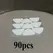27/36/90PCS Transparent Invisible Nasolabial Fold Patches PE Material Anti-Wrinkle Forehead Smile Line Patches