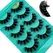 Cat Eye Eyelashes 3D Natural False Lashes D Curl Fluffy Soft Cross 5 Pairs Manga Lashes Wispy Natural Eyelash Extension Makeup