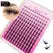 QIUNING Lash Clusters Manga Lash Clusters Kit Clear Fairy Eyelash Clusters Wet-Look Spiky Anime Lashes Individual Lashes BOND