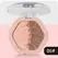 2-Color Blush Palette 2 in 1 Contouring Cream Face Cheek Blush Cream Makeup Sparkle Highlight Multicolor Makeup Blush