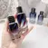 1Pcs 30ml-100ml Gradient Color Portable Glass Refillable Perfume Bottle Cosmetic Container Atomiser Sprayer Travel Cosmetic Tool