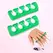 Silicone Toe Spreaders for Nail Polish Application 2pcs Soft Finger Toe Separators 2.6*9.2cm Soft Gel Toe Spacers Nail Tools RT%