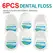 6/3/1 Pcs White Box Mint Dental Floss Roll - Cleaning Oral Tools - Dental Floss Stick Adult Home Set - Cleaning Interdental Brus