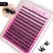 QIUNING Lash Clusters Manga Lash Clusters Kit Clear Fairy Eyelash Clusters Wet-Look Spiky Anime Lashes Individual Lashes BOND
