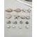 16PCS DIY Starfish Shoe Charms Bling Conch Shoes Buckle Decorations Removable Shell Shoe Accessories Mutlifunctional Shoe Clips