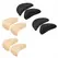 10pcs Sponge Forefoot Insert Pads Adjustment Reduce Shoe Size Pain Relief High Heel Filler Insoles Forefoot Toe Plug Cushion Pad