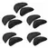 10pcs Sponge Forefoot Insert Pads Adjustment Reduce Shoe Size Pain Relief High Heel Filler Insoles Forefoot Toe Plug Cushion Pad