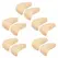 10pcs Sponge Forefoot Insert Pads Adjustment Reduce Shoe Size Pain Relief High Heel Filler Insoles Forefoot Toe Plug Cushion Pad
