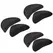 10pcs Sponge Forefoot Insert Pads Adjustment Reduce Shoe Size Pain Relief High Heel Filler Insoles Forefoot Toe Plug Cushion Pad
